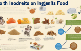 A detailed infographic that lists the truth about ingredients in dog food.